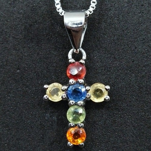 Pendentif arc ciel - arc-en-ciel, en