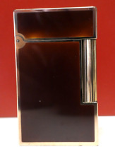 BRIQUET DE ST DUPONT LIGNE 2 LAQUE DE CHINE MARBRE  ET DORE BON ETAT