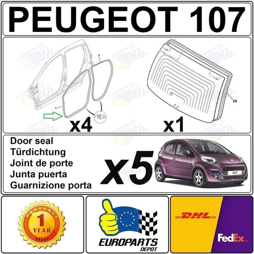 Peugeot 107 kit de - (5, portes)