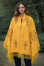 Poncho artisanal tisarnasse - poncho,