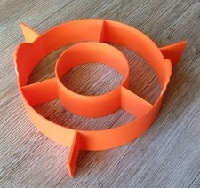 Déco damier Tupperware / séparateur pour moule à manqué