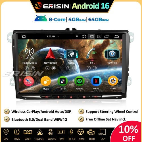 Android autoradio gps - 9"android,