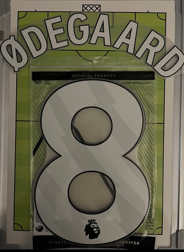 Flocage officiel odegaard 8 - flocage,