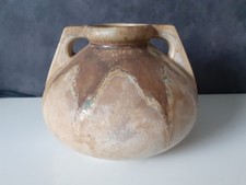 vase amphore art déco Grès flammé signé Denbac