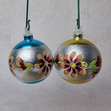 Vintage Boule Noël - Sapin