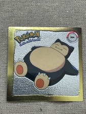 Ronflex Pokemon #R04 Gold Sticker Artbox 1999 Chromium Series 1 Nintendo