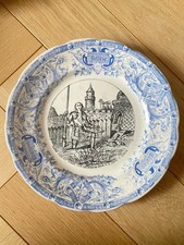 Assiette Parlante en faience