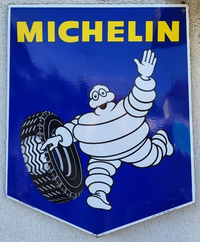 Ancienne plaque émaillée