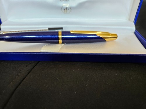 Stylo bille dunhill bleu - stylo,