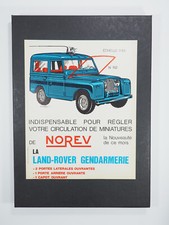 NOREV - Affichette Revendeur Originale - 152 - Land Rover Gendarmerie - 1/43