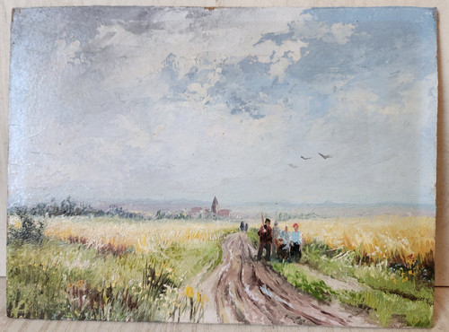 Charmant tableau scène - charmant,