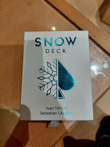 Snow deck jeu - de, cartes