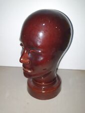 Ancienne tête mannequin porte chapeaux,perruques ou autres.