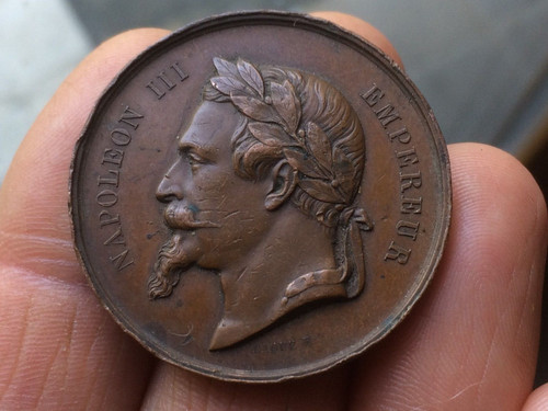 Médaille napoléon iii - médaille,