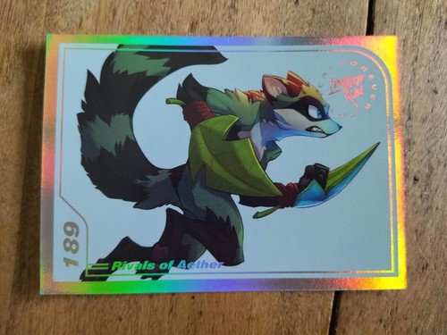 Limited run trading card - run,