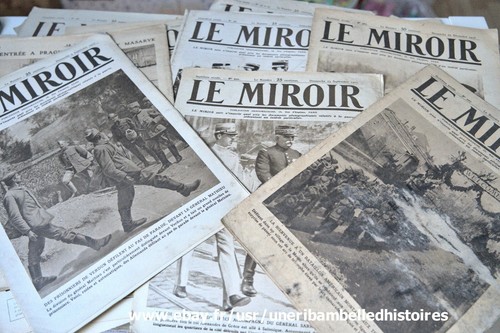 Lot anciens journaux - lot, d'anciens
