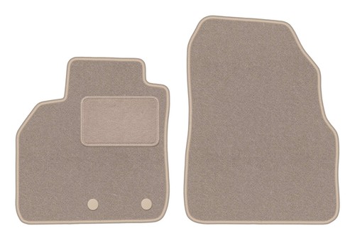 Tapis sol avant - avant, velours