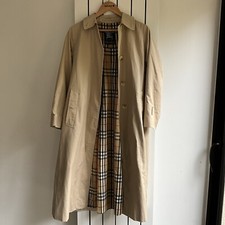 Imperméable Burberrys Vintage Al duca d’Aosta 38 Italian Luxury 1980 Rare Trench