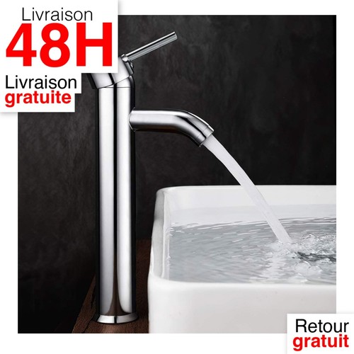 Robinet lavabo laiton chromé - lavabo,