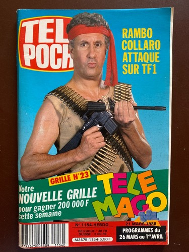 Télé poche 1988 - télé,