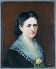 Ancien Tableau Johanna Kawerau