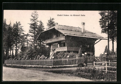Cpa grand bois - cpa, suisse