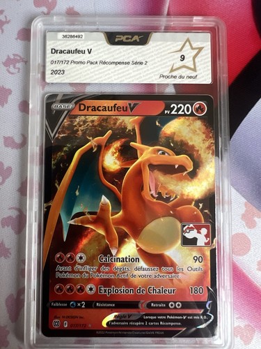 Carte pokémon dracaufeu - dracaufeu, v