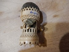 ANCIEN MÈTRE RUBAN DE COUTURE PORTE AIGUILLES TRÉPORT