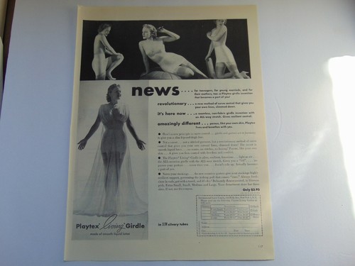 1947 playtex living girdle - living,