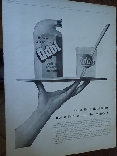 Dentifrice odol modèle - odol, +