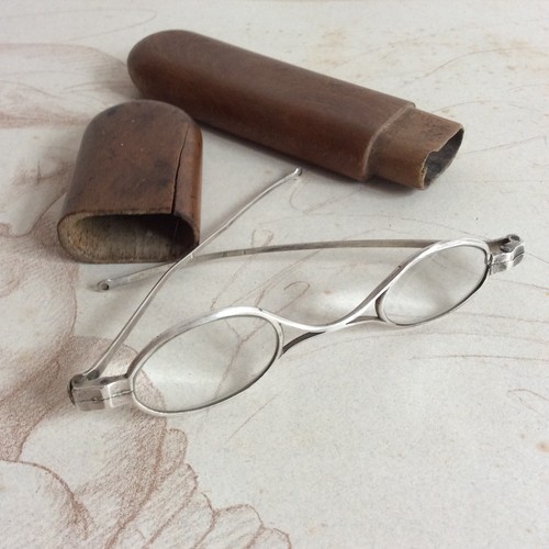 Ancienne binocles argent - binocles,