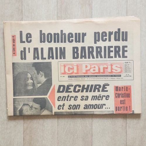 Ici paris 1091 1966 - ici, n°1091