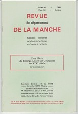 Revue de la Manche Fasc 104 Elève au Collège-Lycée de Coutances au XIXè siècle