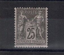 FRANCE YVERT 97 SCOTT 100 " PEACE COMMERCE SAGE 25c PALE ROSE " MNH VF X819