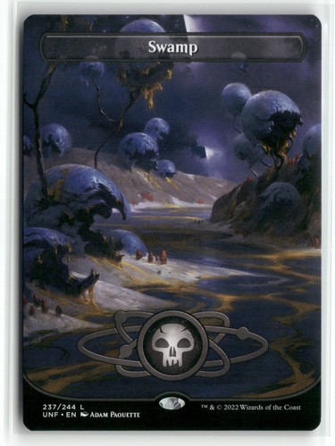 Swamp 237 borderless unfinity - swamp,