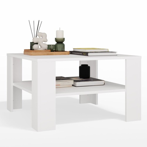 Table basse avec étagère - basse,