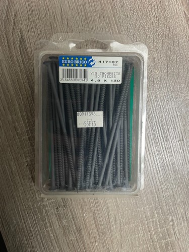 Vis trompette phosphatées - vis,