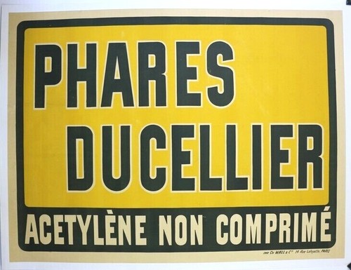 Affiche ancienne originale - affiche,