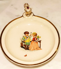 Porcelain porridge plate -