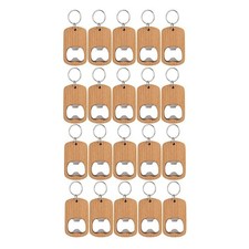 20Pcs Ouvre-Bouteille En Bois