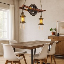 Suspension Lampe En Bois Lampe