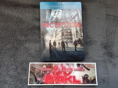 Coffret steelbook inception - coffret,