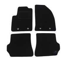 Tapis De Sol Velours Sur Mesure Pour Ford Fiesta 2003-2008 4-Pcs Montage ovale