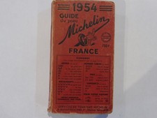Ancien guide michelin 1954 - guide,