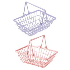 Lot de 2 mini paniers de