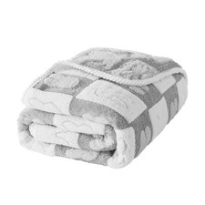 Couverture Bebe 75x100CM Gris