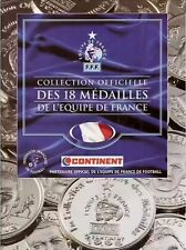 EQUIPE DE FRANCE FOOTBALL FFF 1999 d'anelka à zidane Choisissez votre medaille 