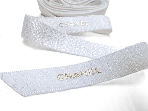Chanel ruban tweed neige 2024 - neige,