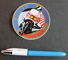 Autocollant / Sticker - MOTO - Honda - Premier Champion du Monde d'Endurance