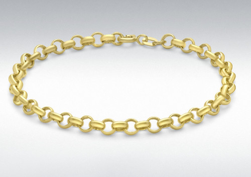 Bracelet belcher creux or - bracelet, en